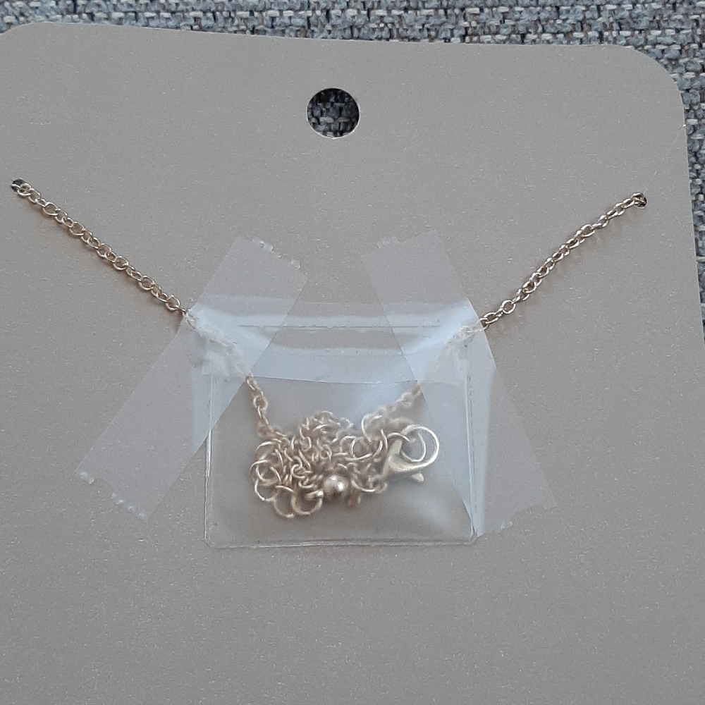 New Bar Goldtone Fashion Necklace - Picture 4 of 7